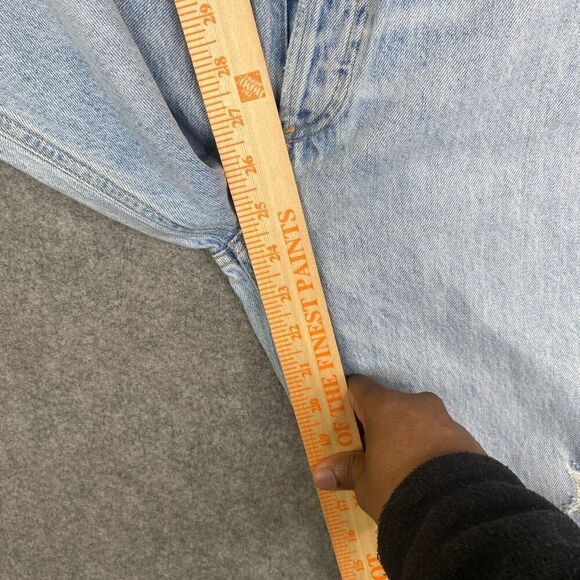 AGOLDE Riley High Rise Straight Crop Jeans Size 28 Light Wash a066b-983 - Picture 9 of 13